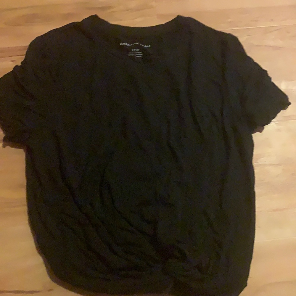 American eagle , Black crop top , small